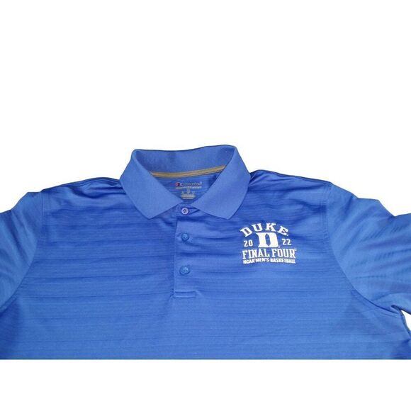 Duke University Polo Men Sz M Champion Final 4 2022 Embroidered Sportswear - Picture 2 of 8
